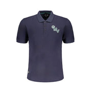 Gianmarco Venturi Blu Cotton Men Polo