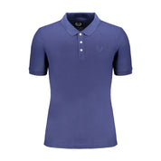 Gianmarco Venturi Blue Cotton Men's Polo Shirt
