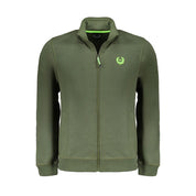 Gianmarco Venturi Green Cotton Sweatshirt