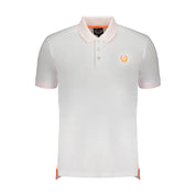 Gianmarco Venturi White Cotton Men Polo Shirt