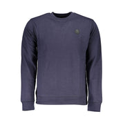 Gianmarco Venturi Blue Cotton Sweatshirt