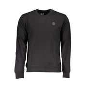 Gianmarco Venturi Black Cotton Sweatshirt
