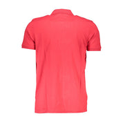 Gianmarco Venturi Red Cotton Men Polo