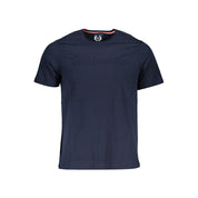Gianmarco Venturi Blu Cotton Men T-Shirt