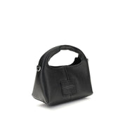 Marc Jacobs Black Calf Leather Bos Taurus Shoulder Bag