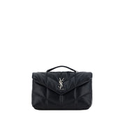Saint Laurent Black Lamb Ovis Aries Aries Shoulder Bag