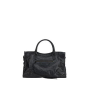 Balenciaga Black Calf Leather Bos Taurus Shoulder Bag
