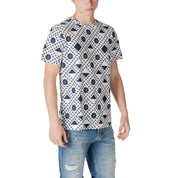 Antony Morato Blue Cotton T-Shirt