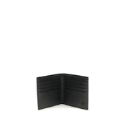 Valentino Garavani Black Calf Leather Bos Taurus Wallet