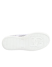 Dolce & Gabbana White Mesh Inserts Low Top Sneakers Shoes