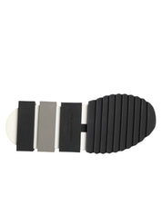 Dolce & Gabbana Black Silver Slip On Sorrento Sneakers Shoes