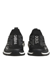 Dolce & Gabbana Black SORRENTO Sport Stretch Sneakers Shoes