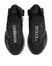 Dolce & Gabbana Black SORRENTO Sport Stretch Sneakers Shoes