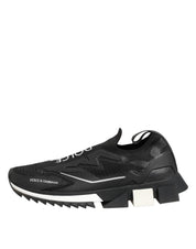Dolce & Gabbana Black SORRENTO Sport Stretch Sneakers Shoes
