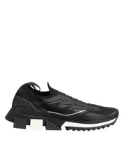 Dolce & Gabbana Black SORRENTO Sport Stretch Sneakers Shoes