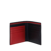 Fendi Black Calf Leather Bos Taurus Wallet