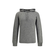 Roberto Collina Gray Cashmere Hoodie