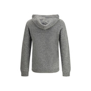 Roberto Collina Gray Cashmere Hoodie
