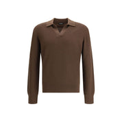 ZEGNA Brown Cashmere Shirt