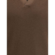 ZEGNA Brown Cashmere Shirt
