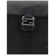 Fendi Black Nylon Shoulder Bag