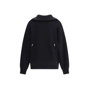Balenciaga Black Cotton Sweatshirt