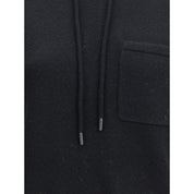 Max Mara Black Wool Hoodie