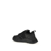 Philipp Plein Black Polyester Athletic Sneakers