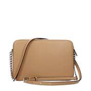 Michael Kors Brown Leather Crossbody Bags