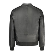 Accademia Militare Black Polyester Men Jacket