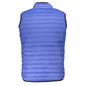 Gianmarco Venturi Blue Polyamide Sleveless Jacket