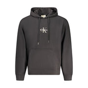 Calvin Klein Nero Cotton Mens Hoodie
