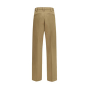 Namacheko Beige Cotton Casual Pants