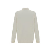Brunello Cucinelli White Cashmere Cashmere Sweater
