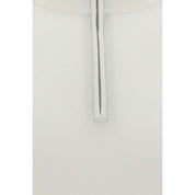 Brunello Cucinelli White Cashmere Cashmere Sweater