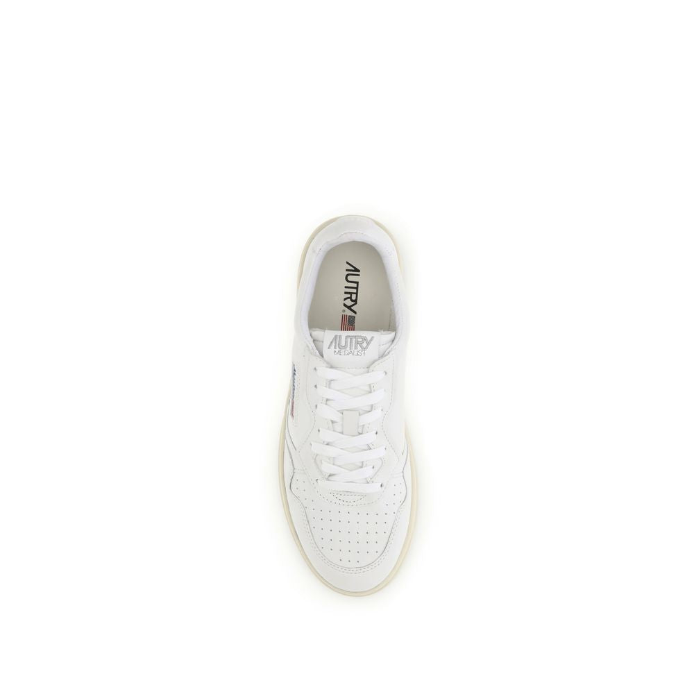 Autry White Rubber Low Top Sneakers