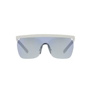 Giorgio Armani White Acetate Sunglasses