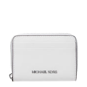 Michael Kors White Leather Cardholder