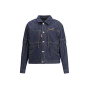 Dsquared² Blue Cotton Denim Jacket