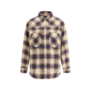 Dsquared² Brown Cotton Pattern Shirt