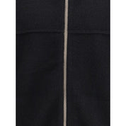 GR10K Black Wool Coat