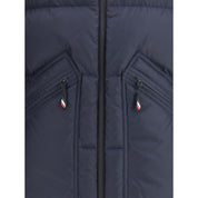 Moncler Grenoble Blue Polyester Full-Length Jacket