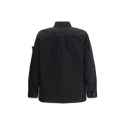 Stone Island Black Cotton Shirt