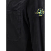 Stone Island Black Cotton Shirt