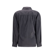 Lemaire Black Silk Dress Shirt