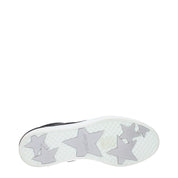 Jimmy Choo Black Leather Low Top Sneakers