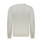 Rifle White Cotton Sweatshirt