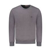 Rifle Gray Cotton Sweatshirt