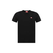 Diesel Black Cotton T-Shirt