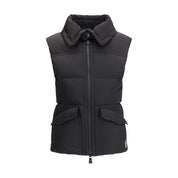 Moncler Grenoble Black Polyester Sleveless Jacket